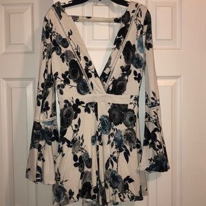 White flowy Hallelu romper!